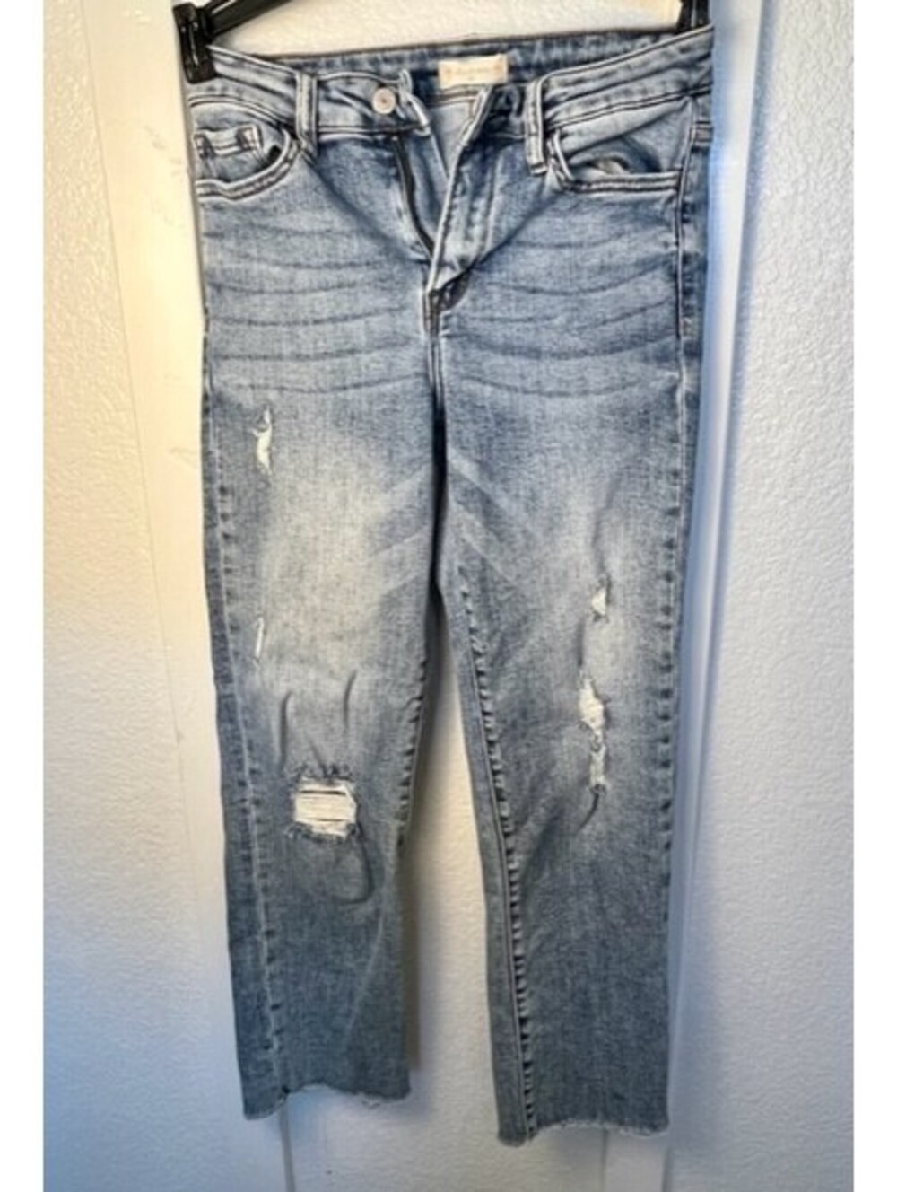 Altar'd State Light Washed Distressed Denim Jeans. Size 26 Waist.